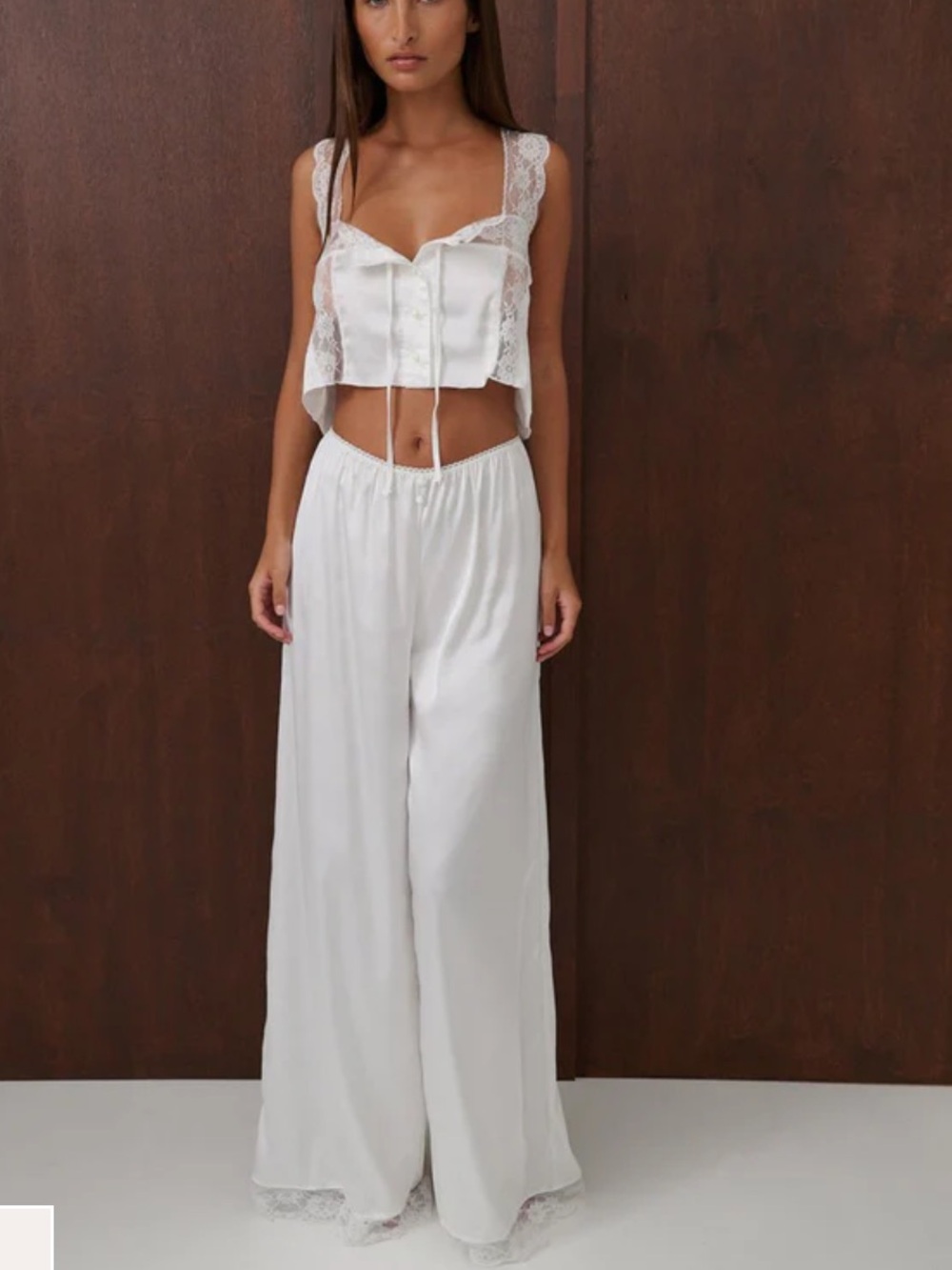 NWT Kat the Label Cindy Wide-Leg Pants